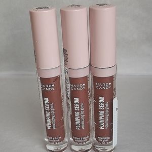 Hard Candy Plumping Serum Volumizing Lip Gloss Lot of 3(SECOND BASE)